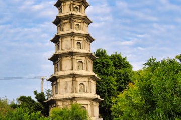 Miniture version of Fuzhou China Pagoda
