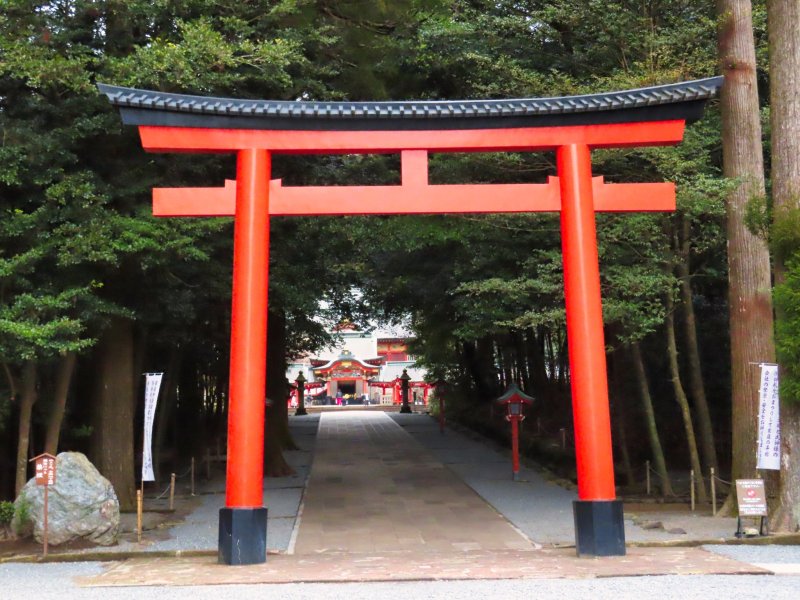 Entrance to Kirishima Shrine