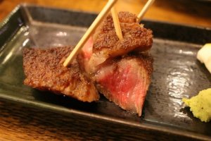 Grilled Yamagata beef