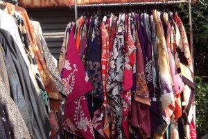 Second hand kimono and yukata at very reasonable prices