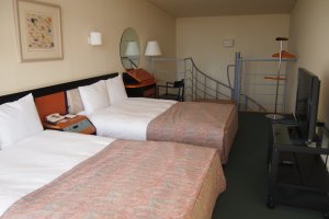 Rooms in RISONARE Yatsugatake are much more spacious than the standard hotel room.