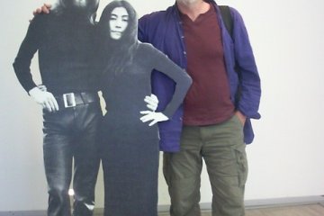 John, Yoko and a friend