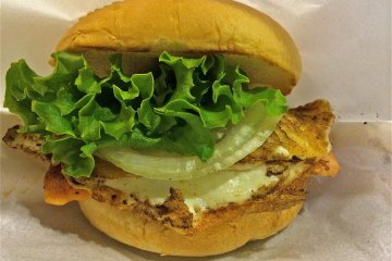 Freshness Burger: Salmon Egg Burger is to die for!