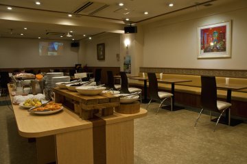 The restaurant at the first basement floor