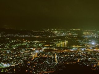 迷人的北九州夜景