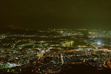 迷人的北九州夜景