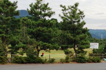 Ground Golf or putt putt golf course next to the hilltop onsen at Hanahotoru&nbsp;Hot Spring Onsen and Ground Golf Resort