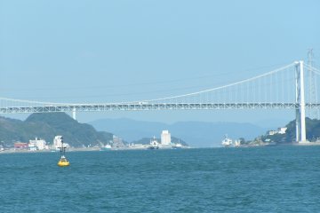 The Kanmonkyo Bridge which connects Yamaguchi and Fukuoka. The Kanmon Tunnel is the first undersea railway tunnel in the world