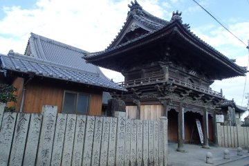 <p>Two story Sanmon (Main Gate)</p>