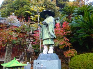 Kobo Daishi statue