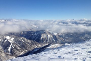 <p>Hakuba Goryu as viewed from the Happo summit offers a gold medal view for skiers and snowboarders.</p>