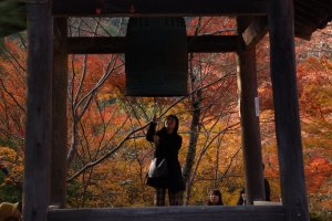 Ringing in the season in Kyoto