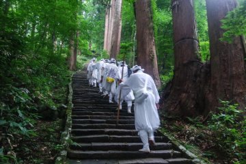 Yamabushi Training on Mt. Haguro, Yamagata